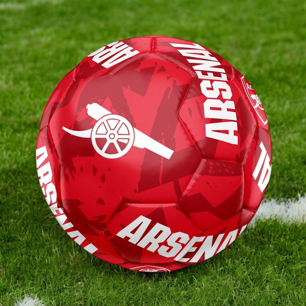 Official Arsenal FC Graffiti Football - Premium Soccer Ball for Fans, Collectors & Street Football - Perfect for Gifts, Decor & Match Play