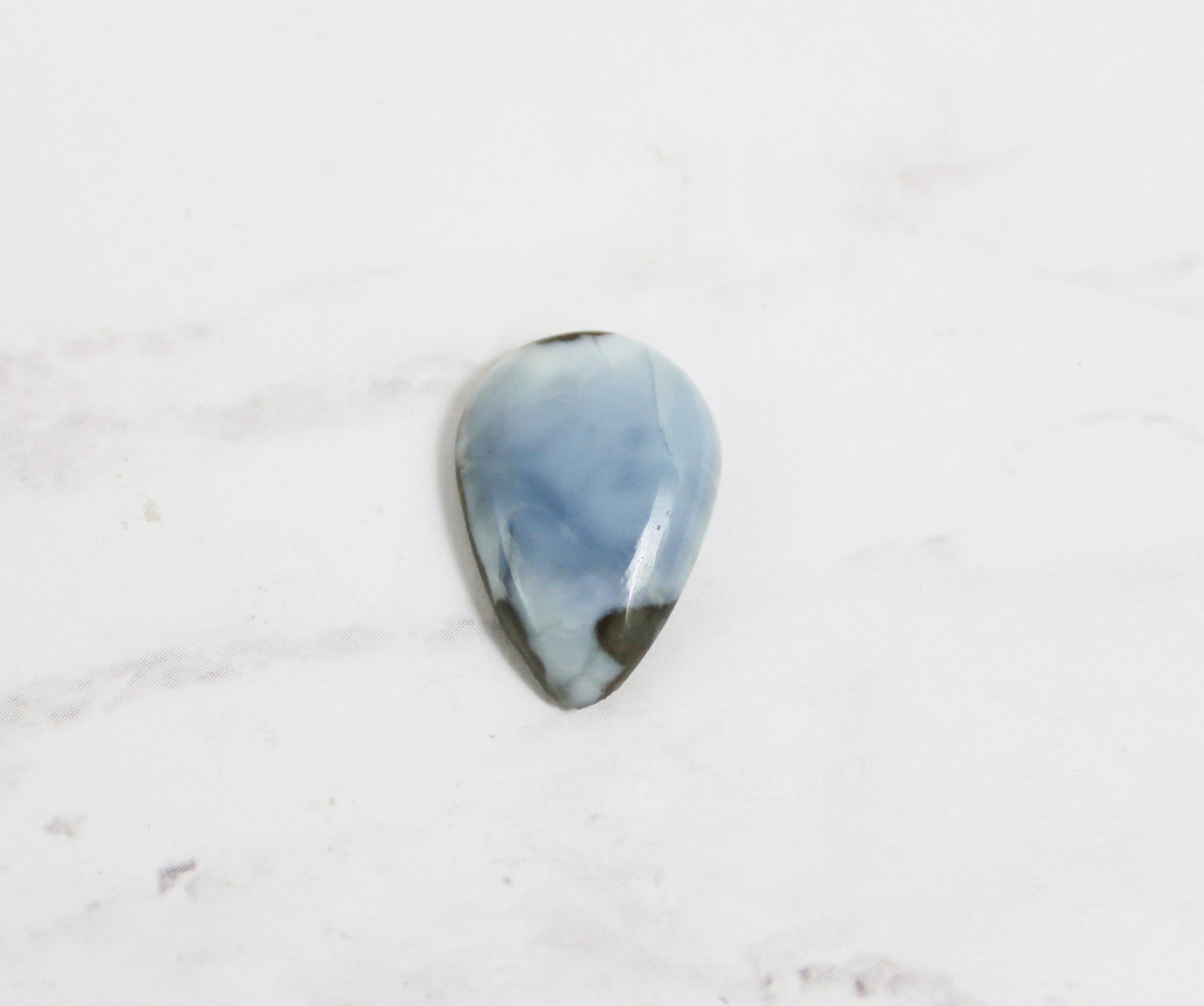 Premium Blue Opal Cabochons for Jewelry Making - Natural Gemstone Beads for Necklaces, Rings & DIY Crafts