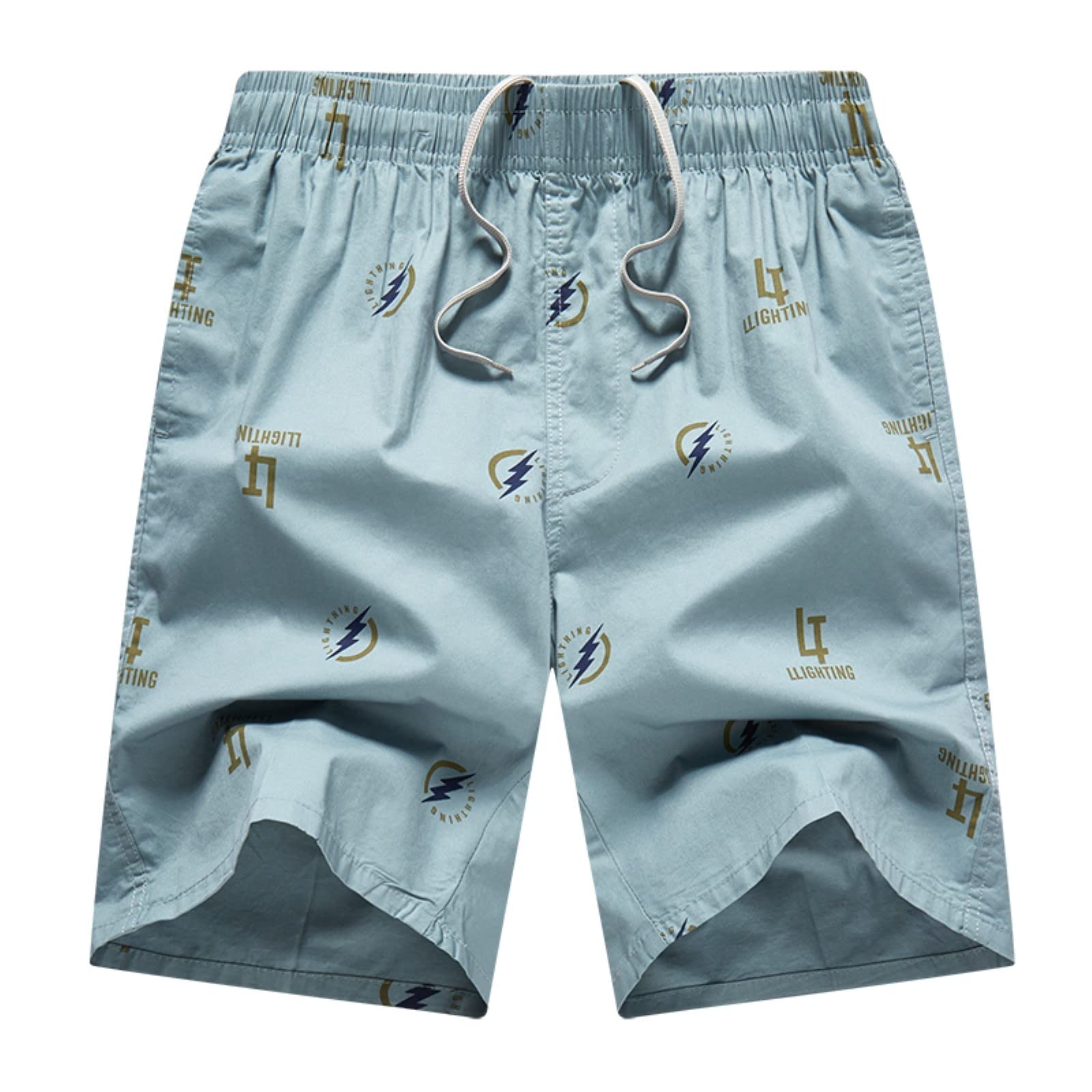 **LindoMaker Men's 7 Inch Inseam Bermuda Shorts - Plus Size Comfortable Hiking & Athletic Tactical Shorts for Outdoor Adventures, Gym & Casual Wear**