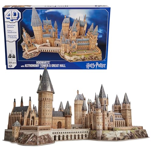 Deluxe Hogwarts Castle 3d Puzzle 384 Pcs