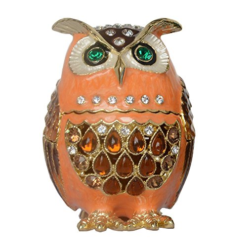 Crystal Orange Owl