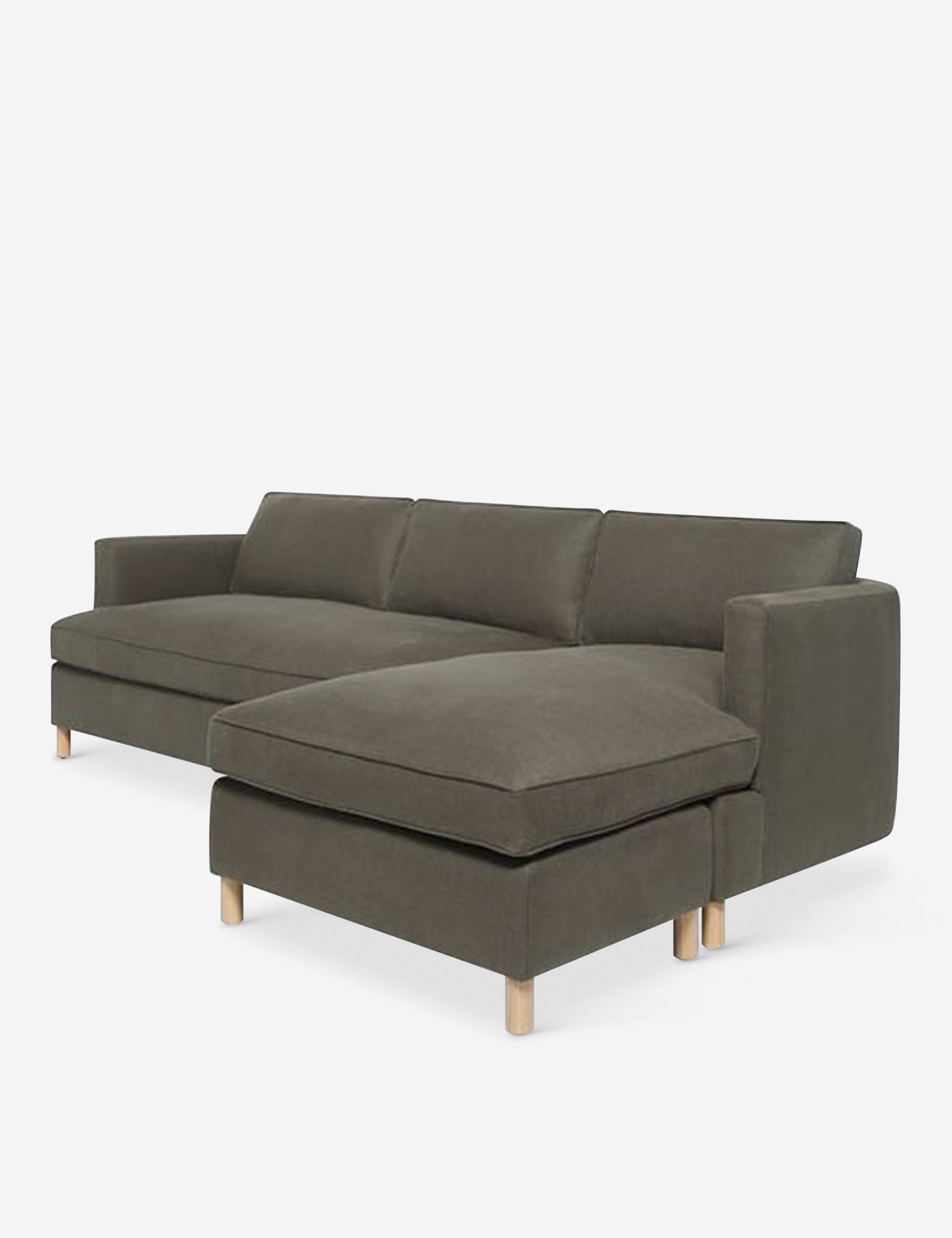 Belton Sectional Sofa by Ginny Macdonald - Modern L-Shaped Couch for Living Room, Family Room & Lounge | Comfortable Fabric Upholstery