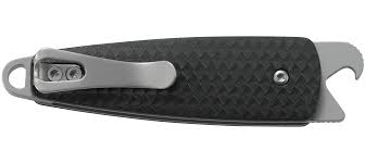 CRKT 7086 Dually Folding Pocket Knife - Bead Blast Blade & Glass Reinforced Nylon Handles | EDC, Camping, Hiking & Outdoor Survival Tool