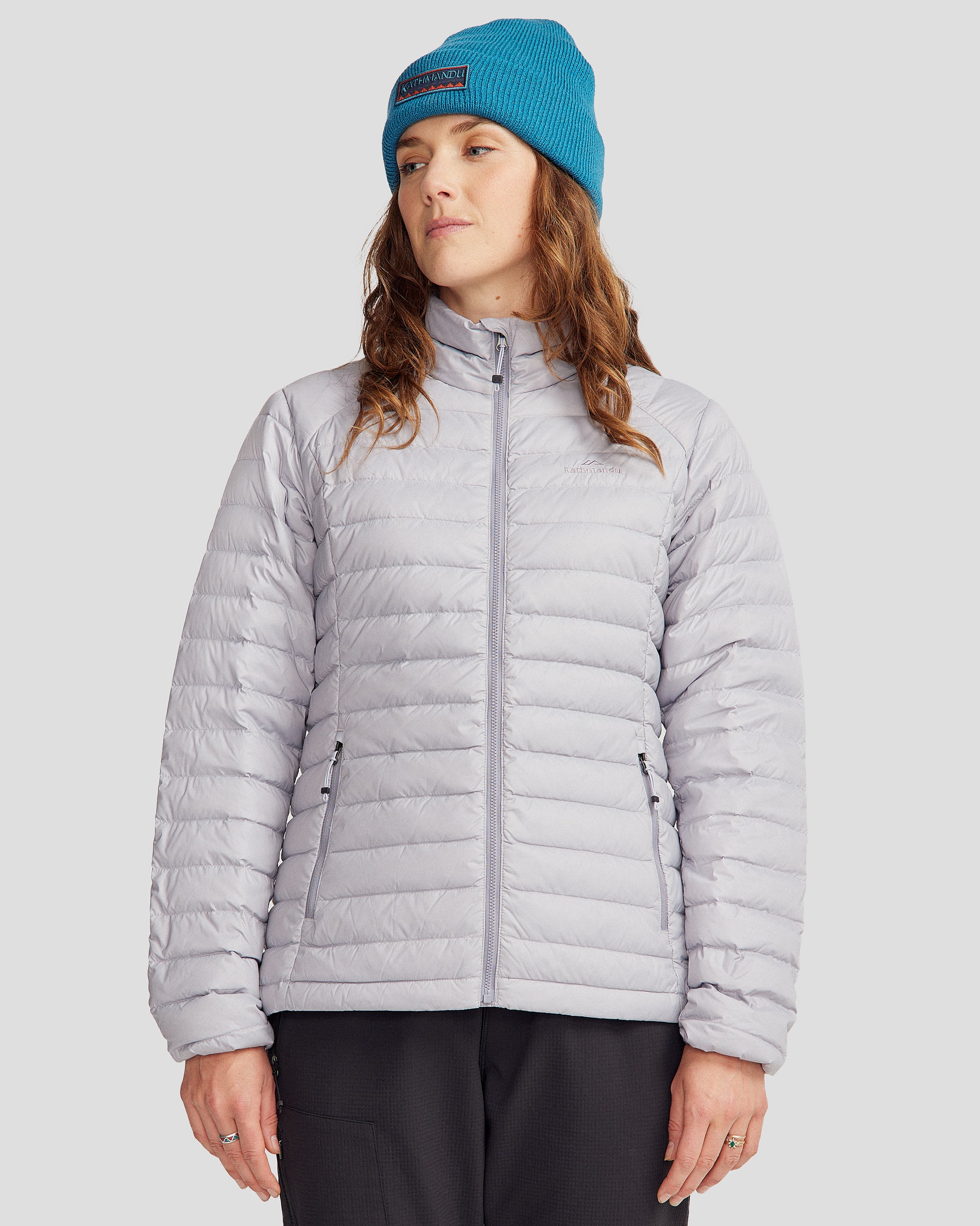 Women's Heli Down Jacket V4 - Lightweight Winter Puffer Coat with Waterproof Shell, Warm Hooded Insulated Jacket for Hiking, Skiing & Outdoor Activities