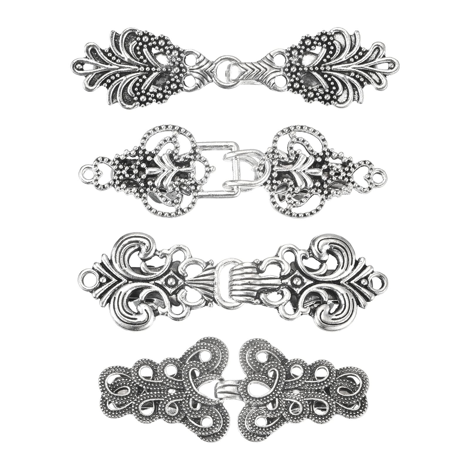 Vintage Sweater Clips for Women - Retro Cape Cloak Clasp, Cardigan & Shawl Collar Pin - Elegant Dress Shirt Brooch Clip | Perfect for Vintage Fashion, Office Wear & Special Occasions