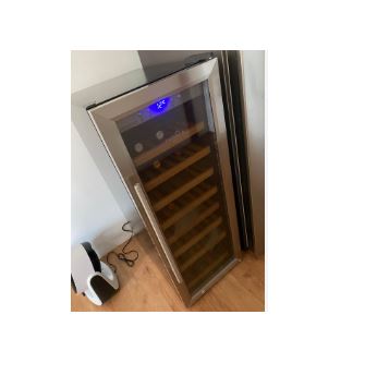 Farfalla FWC 43S3G 125L 43-Bottle Dual Zone Wine Cooler Refrigerator - Perfect for Home Bars, Restaurants, and Wine Cellars