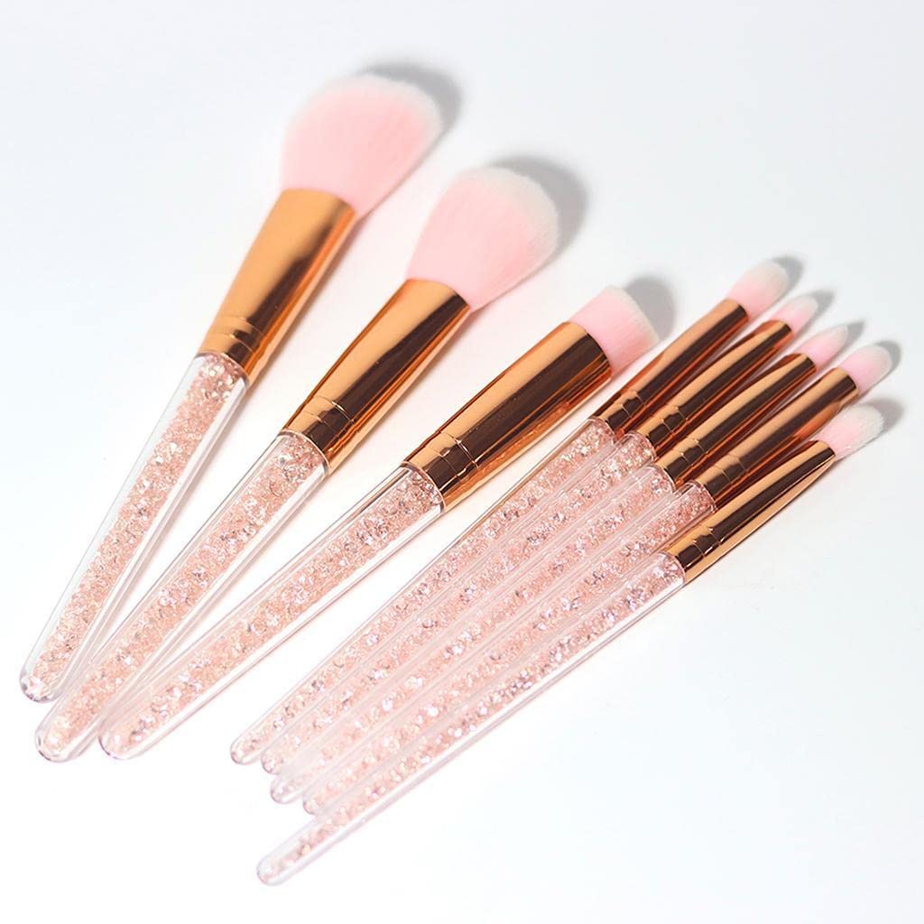 Losa 8-Piece Professional Makeup Brush Set for Eyeshadow, Eyeliner & Eyebrow - Perfect for Contouring, Blending & Daily Makeup Application