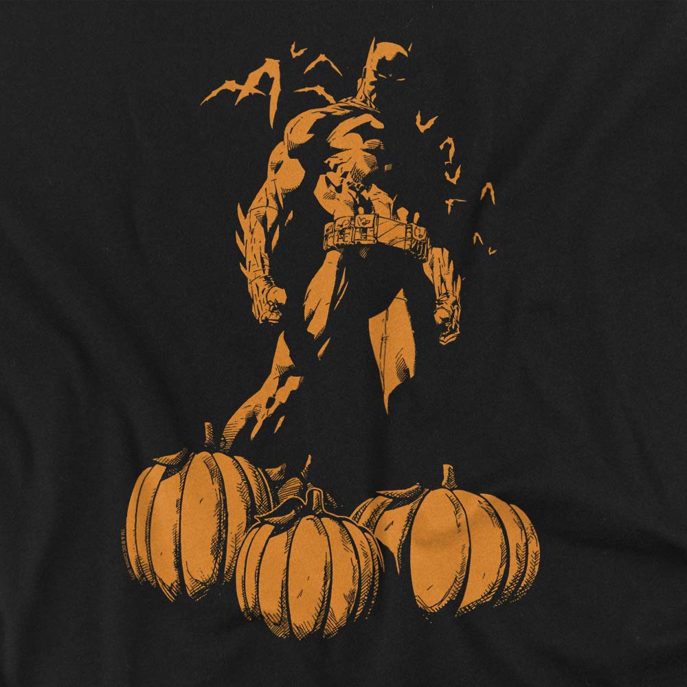 Batman A Bat Among Pumpkins Unisex T-Shirt for Men & Women - Superhero Graphic Tee for Halloween, Cosplay & Casual Wear