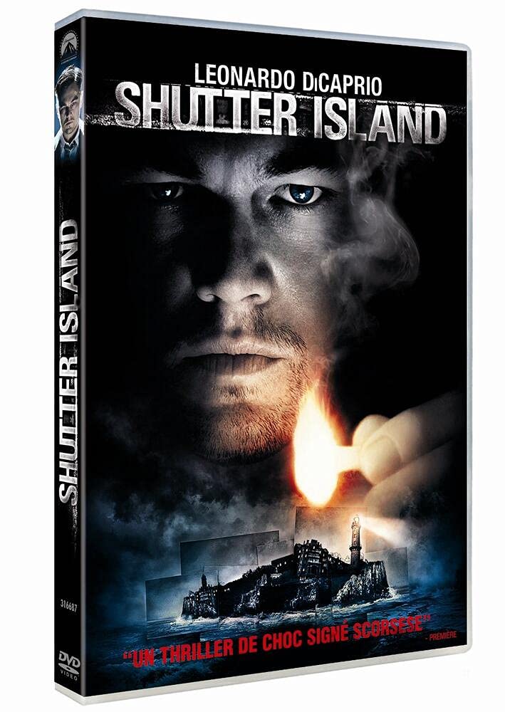 Shutter Island DVD | Psychological Thriller Movie | Leonardo DiCaprio | Mystery & Suspense Film | Perfect for Movie Nights & Psychological Drama Fans