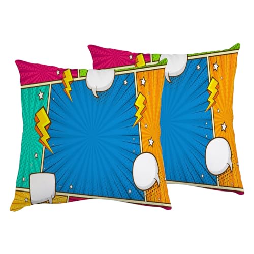 Abstract Colorful Comic