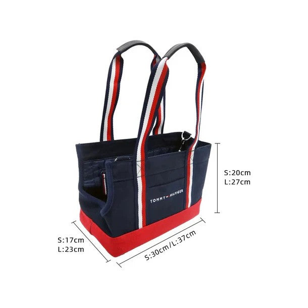 Durable Pet Canvas Tote Bag for Dogs & Cats - Eco-Friendly Pet Carrier with Padded Shoulder Strap - Perfect for Vet Visits, Travel & Daily Walks