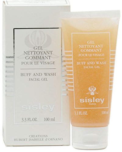 Sisley Buff and Wash Facial Gel - Exfoliating & Cleansing Face Wash for Smooth Skin | Perfect for Daily Skincare Routine & Travel