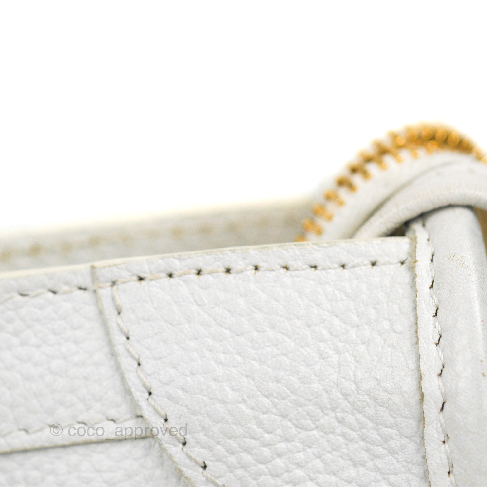 Balenciaga Classic Small City Bag in White Aged Calfskin with Gold Hardware - Perfect for Everyday Luxury & Fashion Outfits