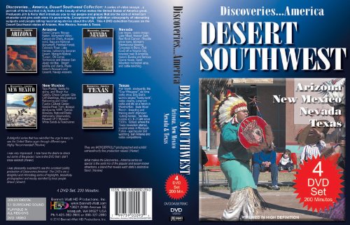 Discoveries America Regional Collection #9: Desert Southwest States - Explore Arizona, Nevada & New Mexico Landscapes | Perfect for Travel Enthusiasts & Geography Lovers