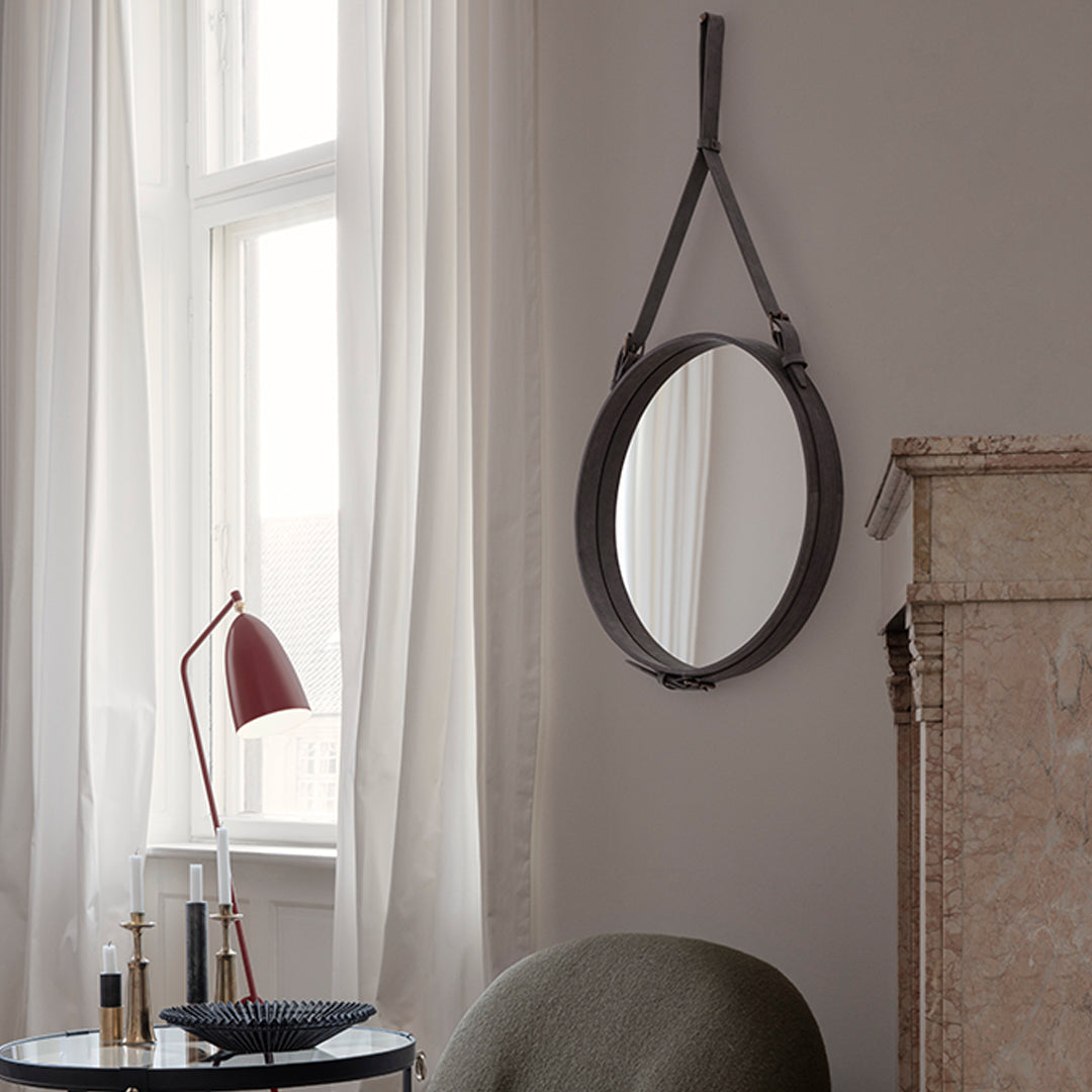 Stylish Circular Wall Mirror - Modern Home Decor for Living Room, Bedroom & Bathroom | Perfect for Vanity, Entryway & Interior Design