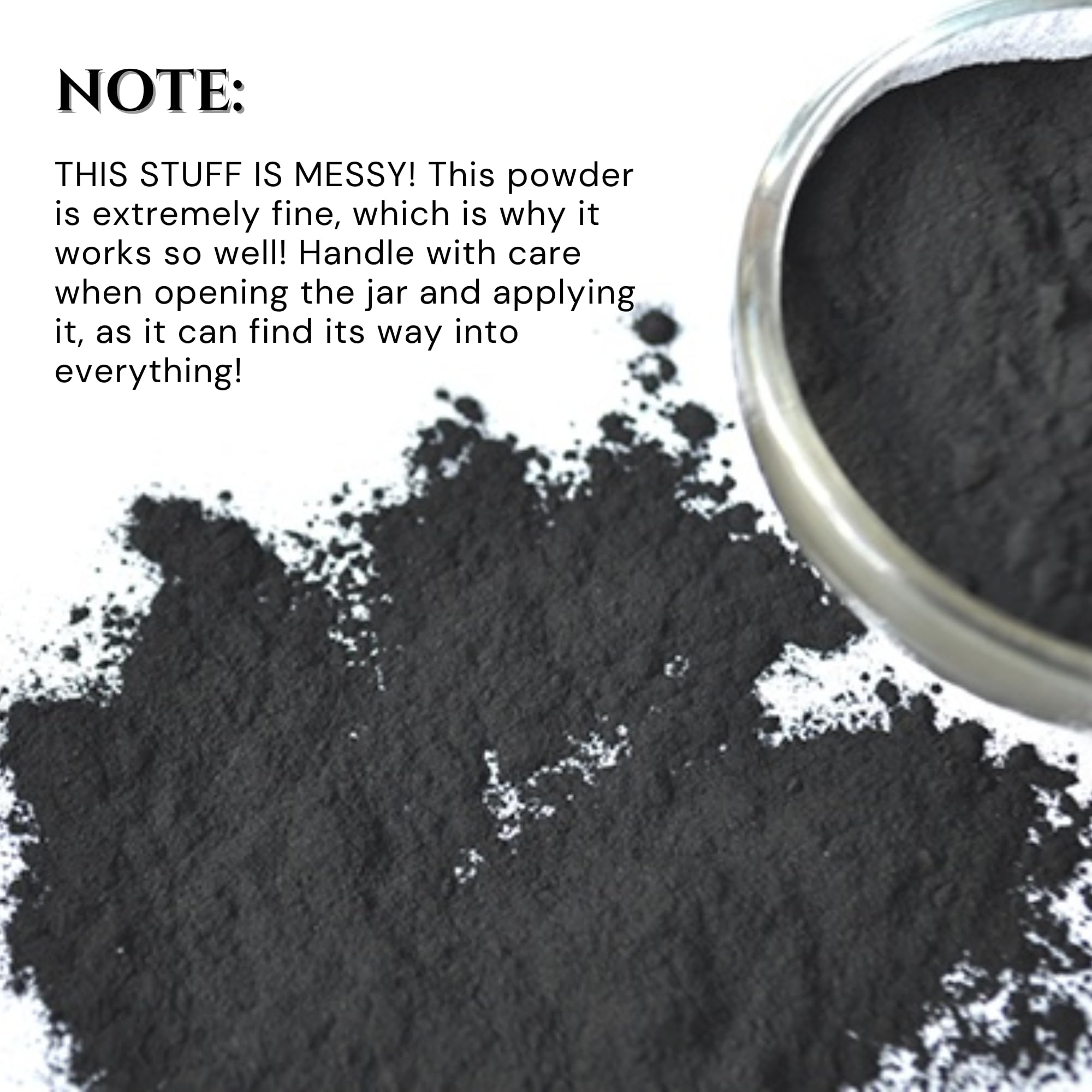 Organic Activated Coconut Charcoal Powder for Skin Care, Detox & Teeth Whitening | Natural Dietary Supplement (25oz) | Supports Oral Health & Body Cleansing | Perfect for DIY Face Masks & Detox Drinks
