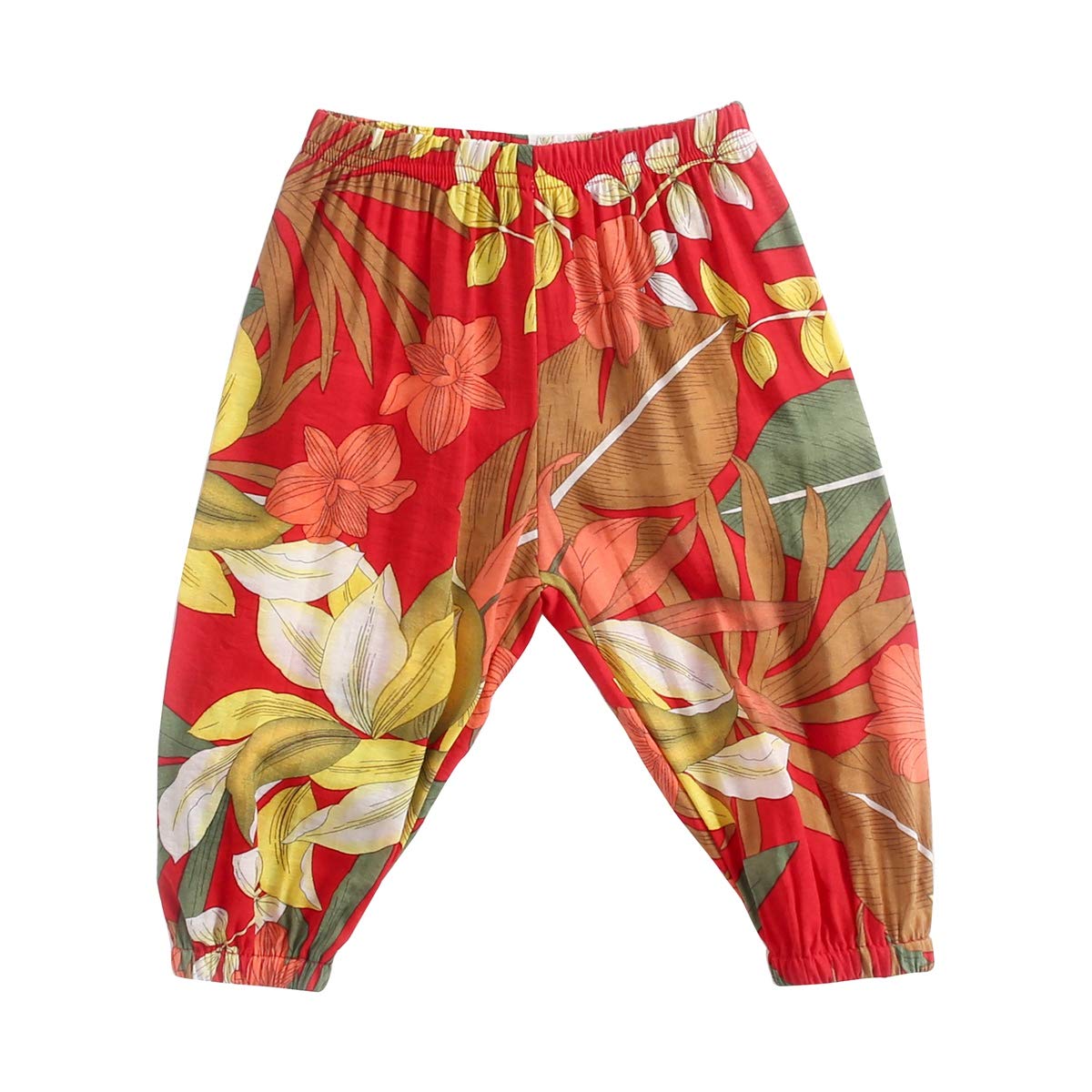Soft Summer Baby Girl Pants - Breathable & Comfortable Long Pants for Toddlers - Perfect for Playtime, Outings & Photo Shoots