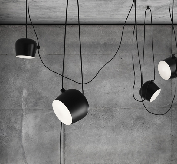 SPECKMAN Modern Drum Pendant Light Fixture - Industrial Style Ceiling Lamp for Dining Room, Kitchen, Living Room & Bedroom Lighting (Pre-Order)