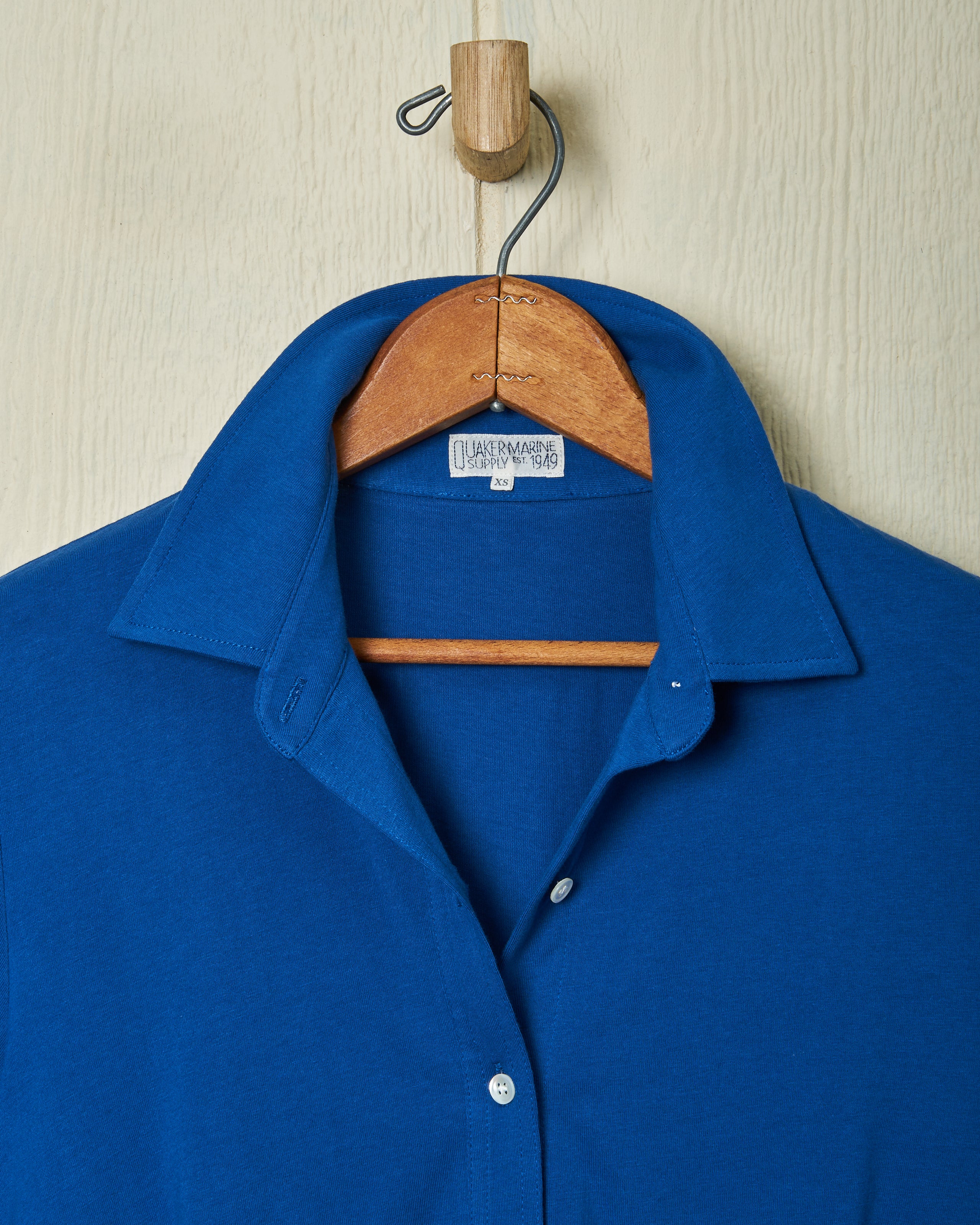 Avalon Knit Top in Cobalt Blue | Women's Casual Long Sleeve T-Shirt | Perfect for Everyday Wear, Office & Outings