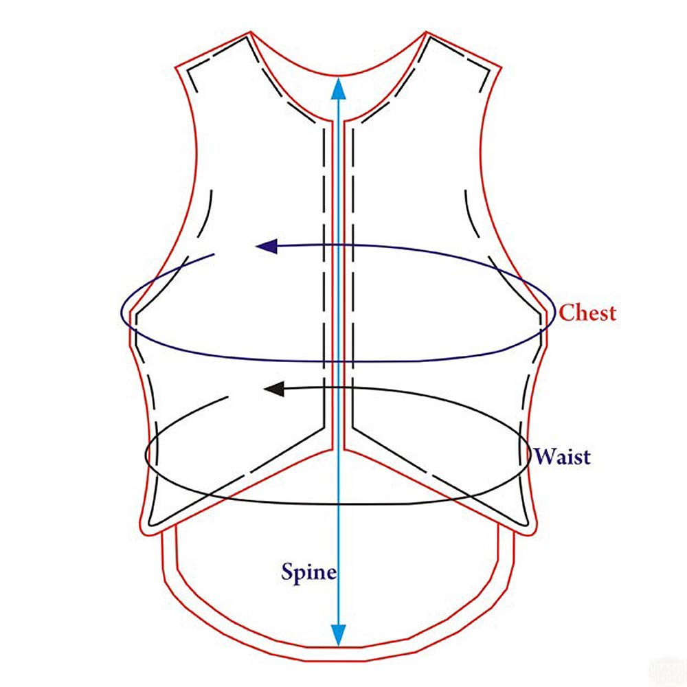 HILASON Leather Bull Riding Vest - Black Unisex Sleeveless Safety Vest for Rodeo & Equestrian Sports | Protective Gear for Bull Riders, Ranchers & Western Enthusiasts | Perfect for Rodeo Competitions, Ranch Work & Cowboy Events