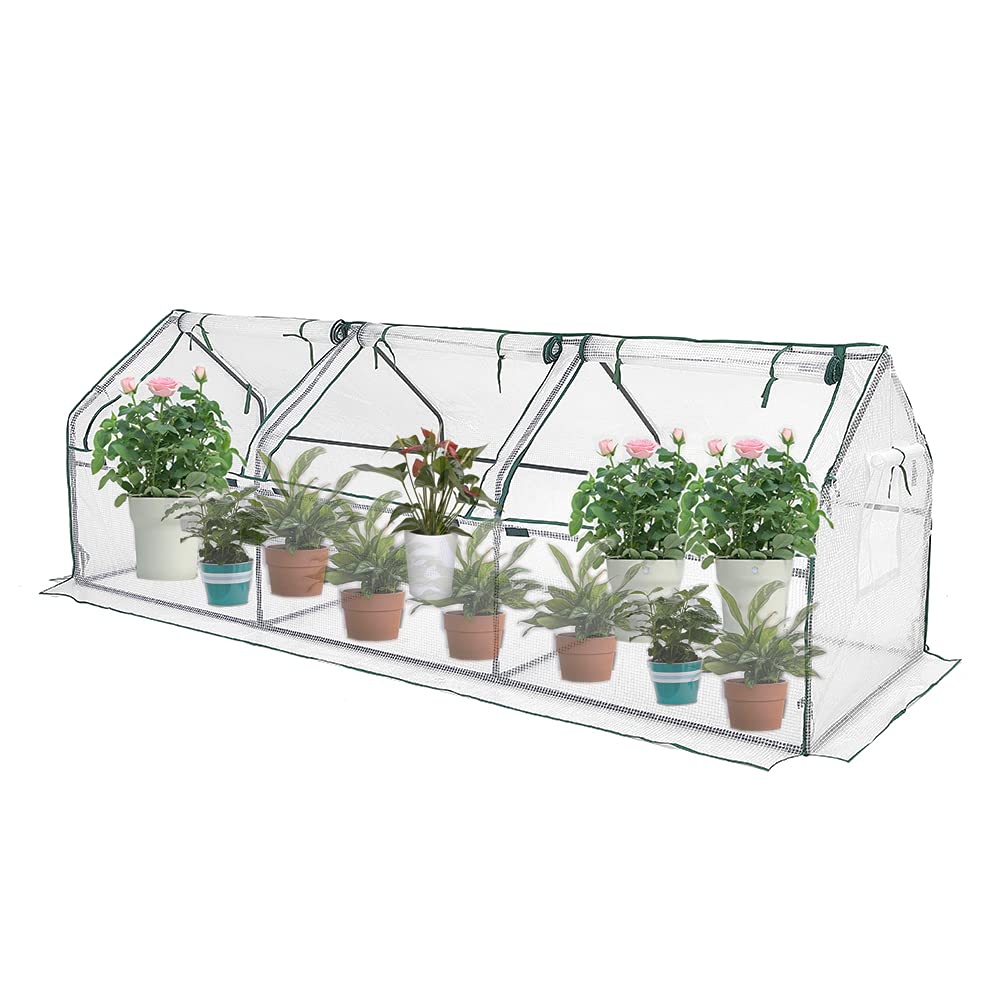 Portable Mini Greenhouse Kit for Indoor & Outdoor Gardening - 106