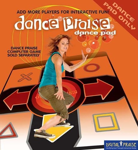 Dance Praise Dance Pad - Digital Praise Fitness Game Mat for Kids & Adults, Perfect for Home Workouts, Church Events, and Family Fun