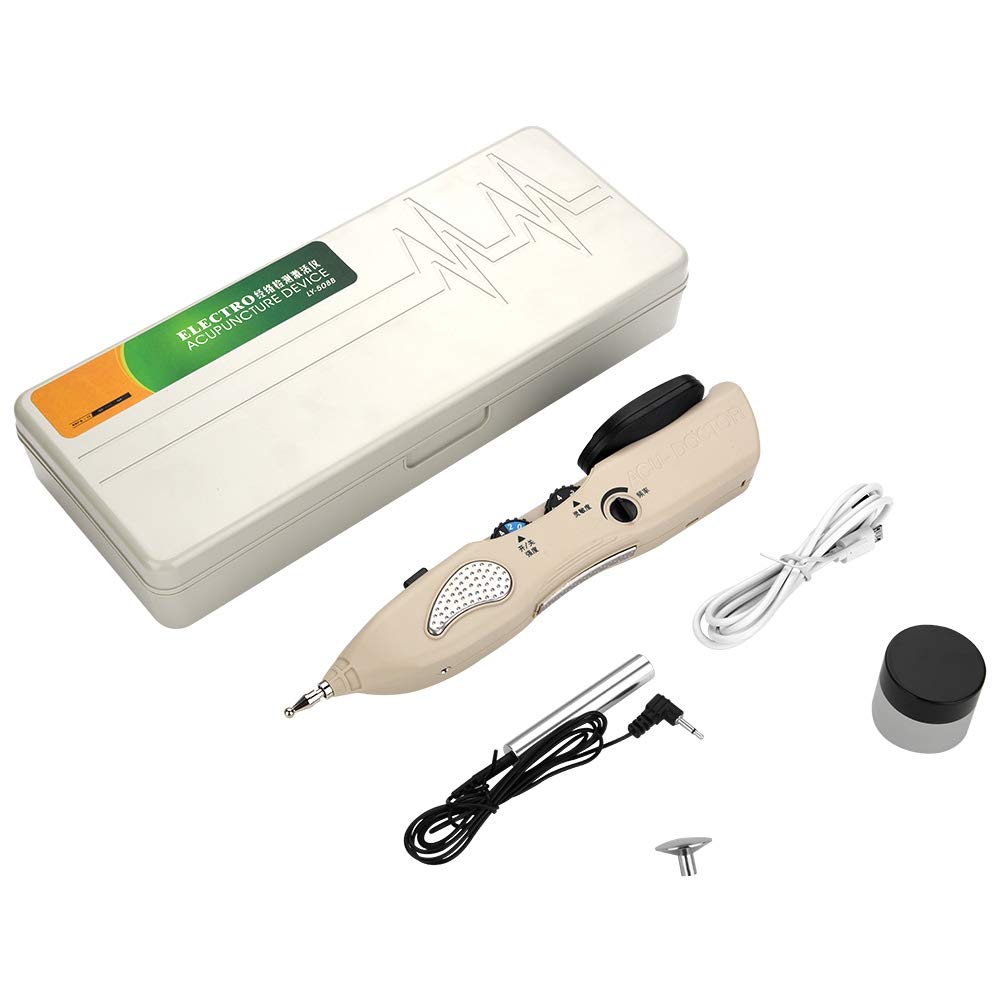 Rechargeable Cordless Acupuncture Pen - Electronic Massage Therapy Device for Pain Relief, Meridian Stimulation & Health Care | Portable Acupressure Tool for Muscle Relaxation, Stress Relief & Home Wellness