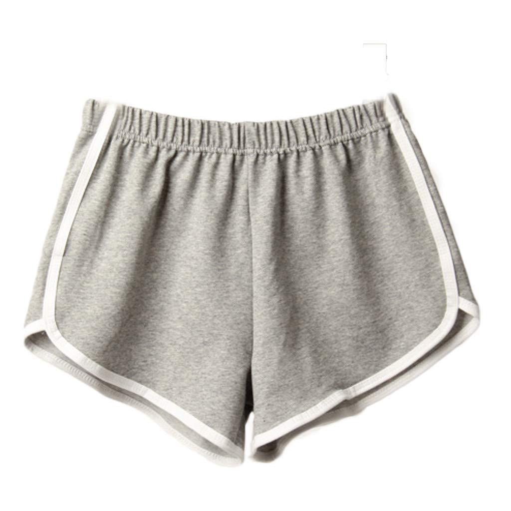 WOCACHI Women's High Waist Yoga Shorts - Velvet Butt Lift for Workout & Summer