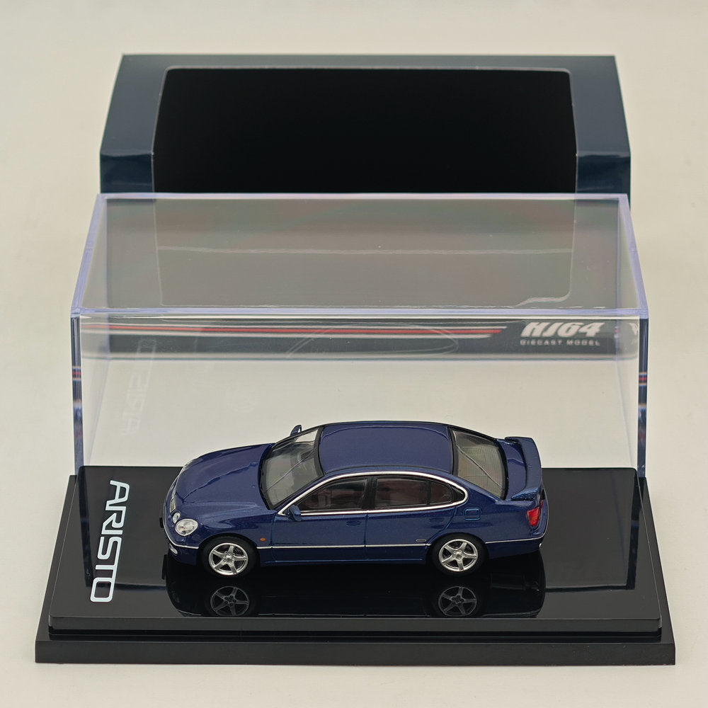 1/64 Scale Toyota Aristo V300 Vertex Edition Early Version Diecast Model Car - Collectible Hobby Japan Miniature for Display & Racing Scenes