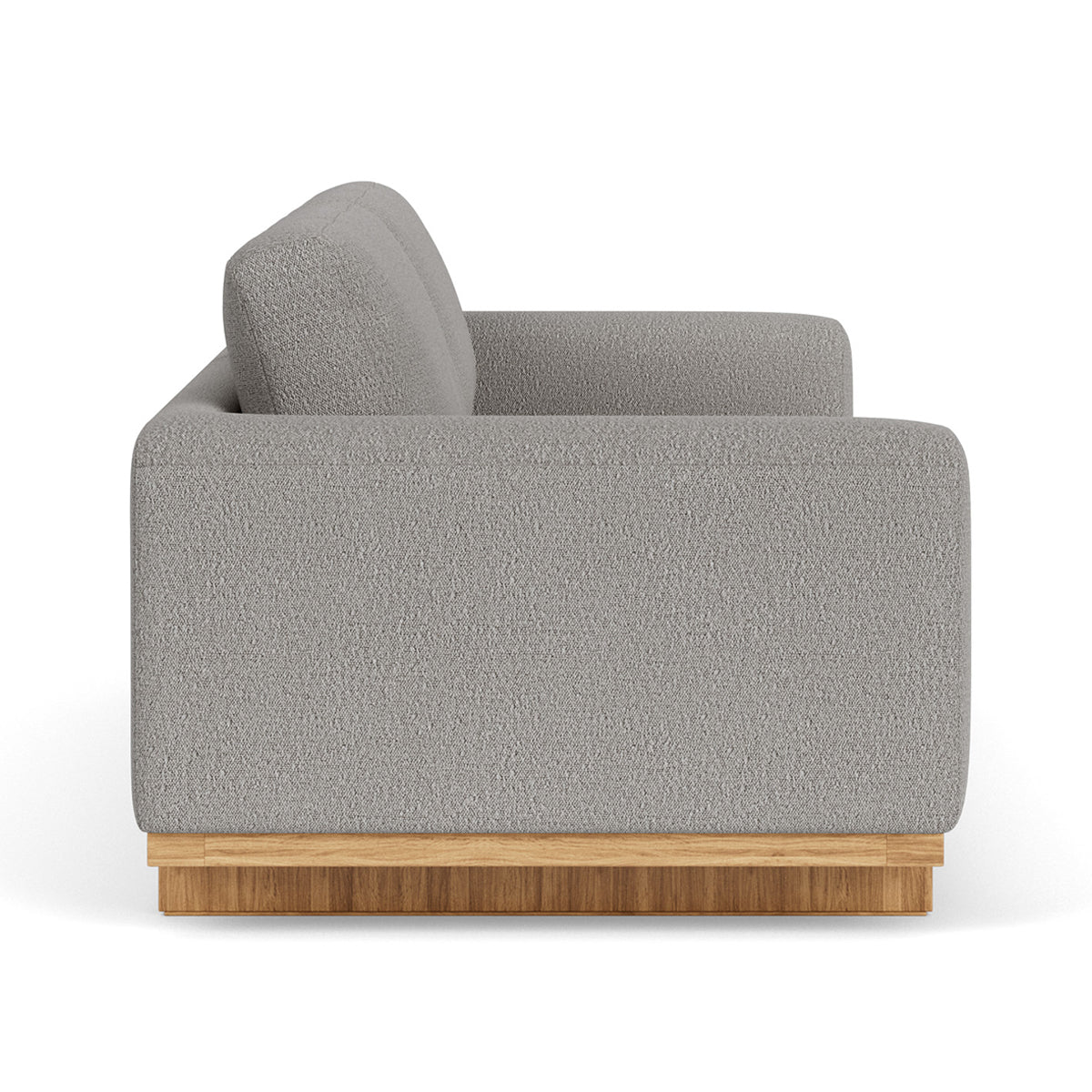 Luxury Aya Boucle 3.5 Seater Sofa - Modern Upholstered Couch for Living Room, Lounge & Office - Soft Chenille Fabric with Solid Wood Frame - Comfortable Mid-Century Design for Home Decor