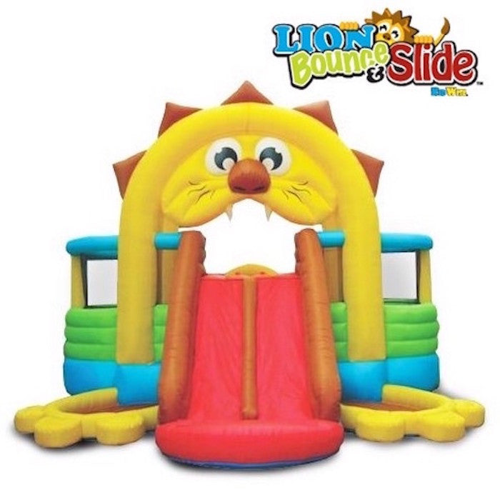 KidWise Lion's Den Bounce House - Inflatable Jumping Castle for Kids Outdoor Birthday Parties, Backyard Play & Summer Activities