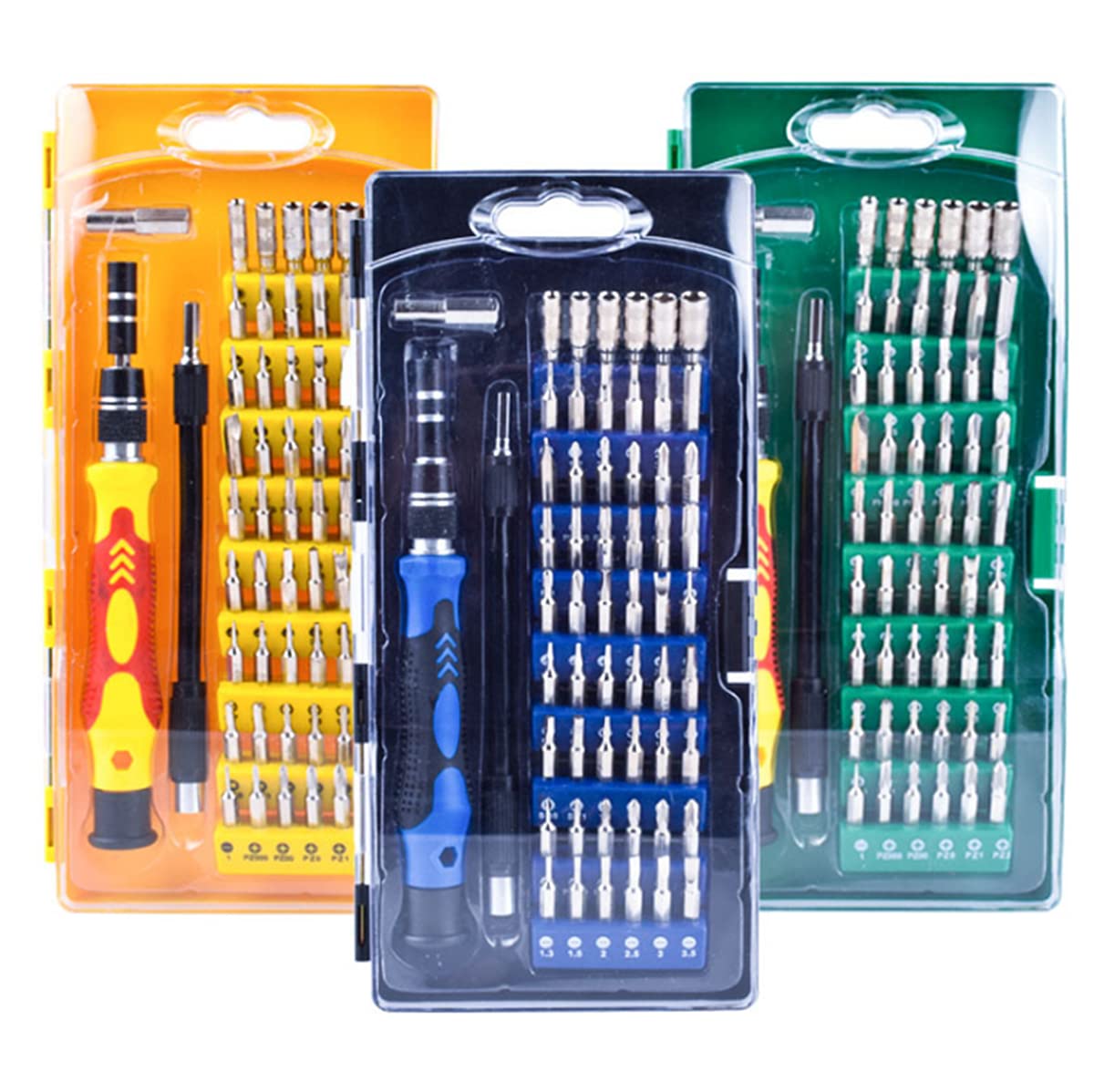 58-in-1 Precision Screwdriver Set - Chrome Vanadium Steel Magnetic Repair Tool Kit with 58 Bits - Professional Electronics & Phone Repair Tools for iPhone, Laptop, Watch, PC, and DIY Home Projects