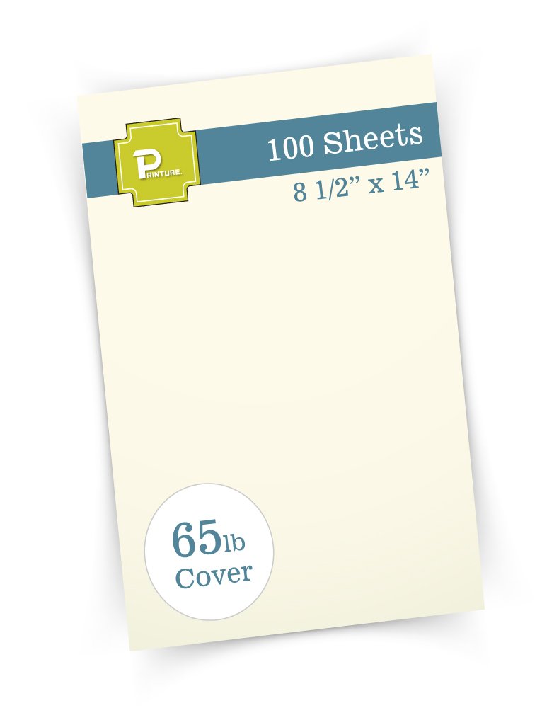 Premium Natural Cream Legal Size Cardstock (8.5