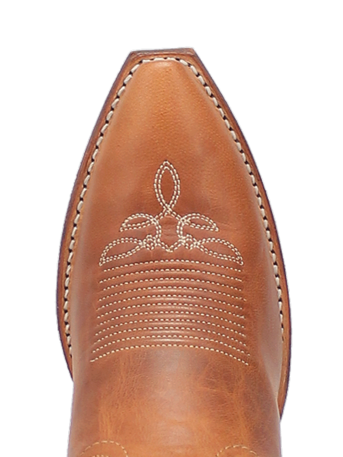 Laredo 52213 Women's FARAH Leather Boots in Honey Copper - Stylish Western Ankle Boots for Casual Outfits & Country Events