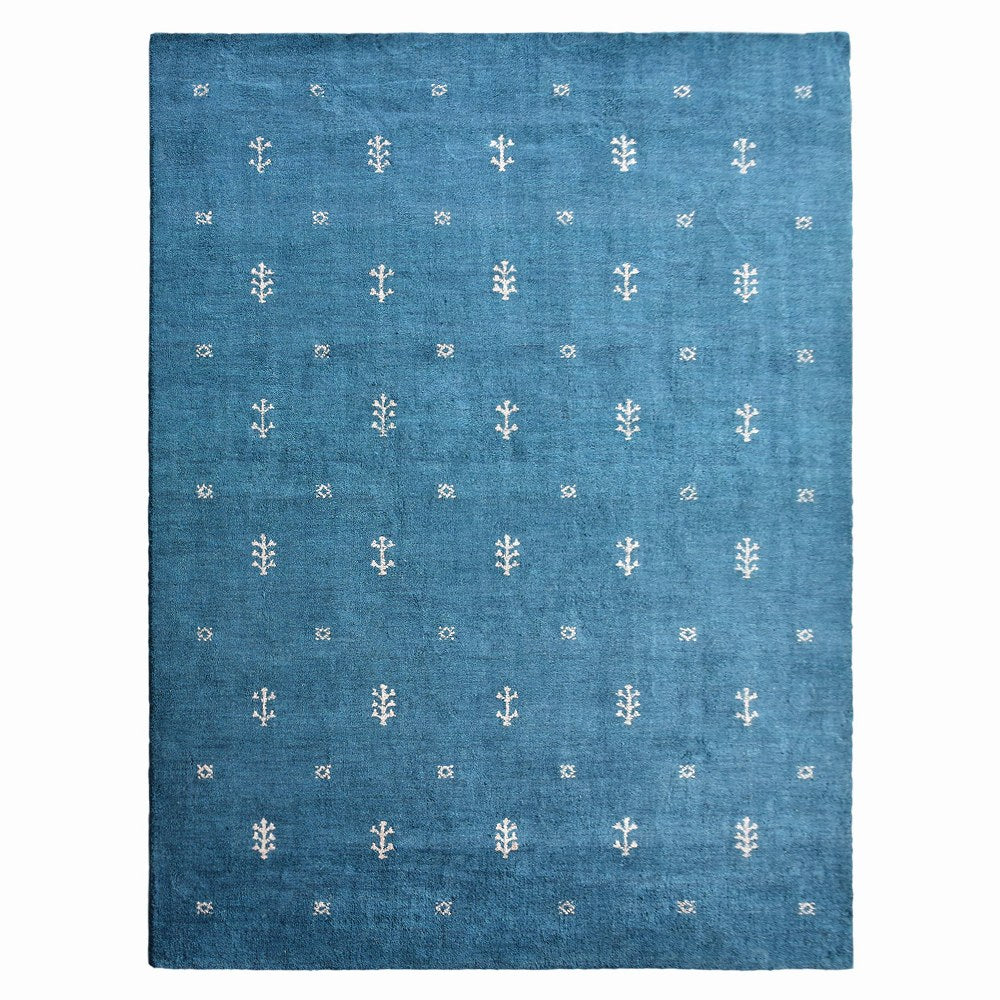 Hand Knotted Wool Rug - Soft & Durable Area Rug for Living Room, Bedroom, or Office - Traditional Persian Style Home Decor