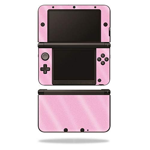 MightySkins Glossy Glitter Skin Cover for Nintendo 3DS XL Original (2012-2014) - Pink | Protective & Durable High-Gloss Finish | Easy to Apply & Remove | Made in USA | Perfect for Gaming, Travel & Customization