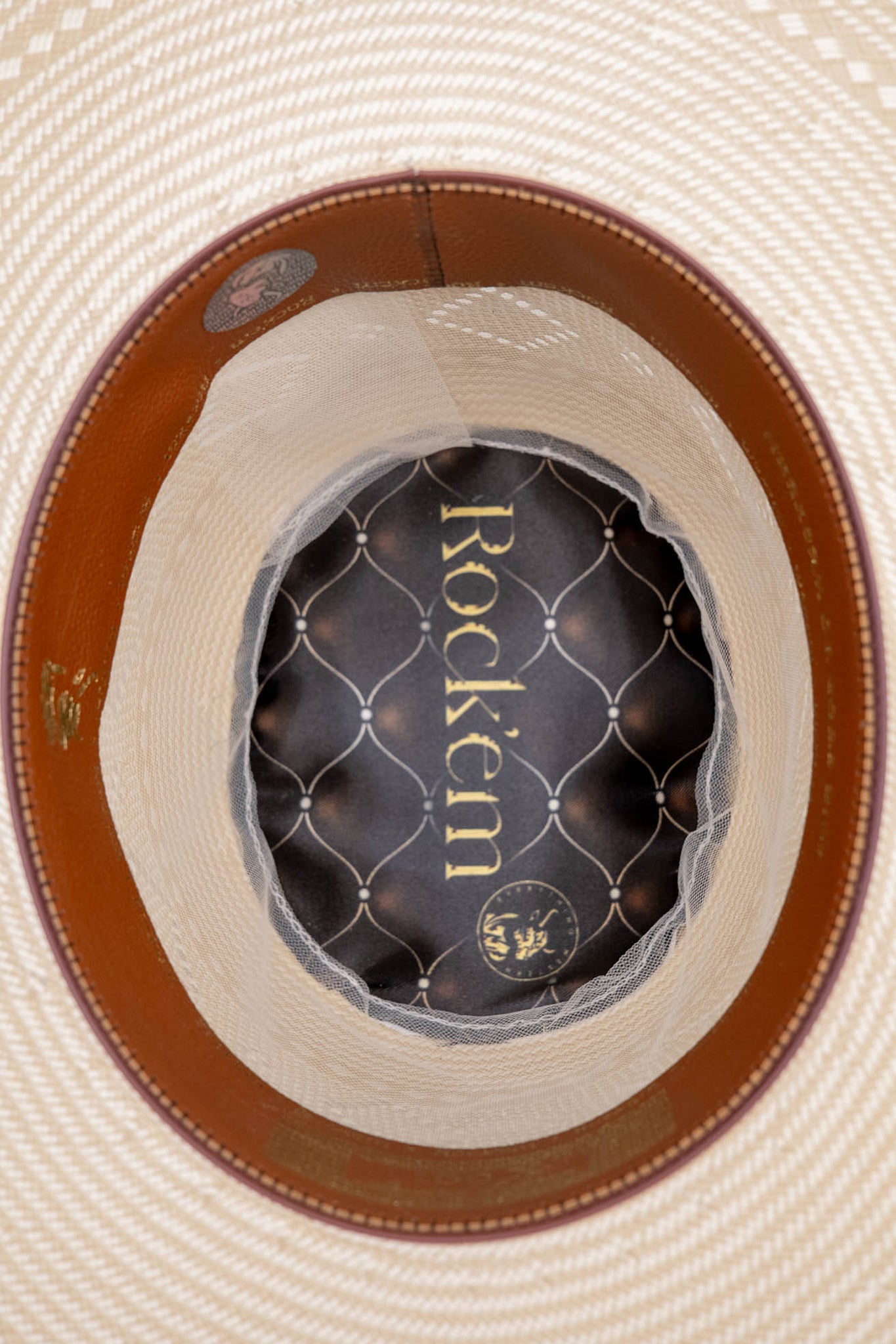 Rock'em 100X Trailblazer Open Crown Straw Cowboy Hat for Men - Western Style Sun Protection for Outdoor, Rodeo & Ranch Activities