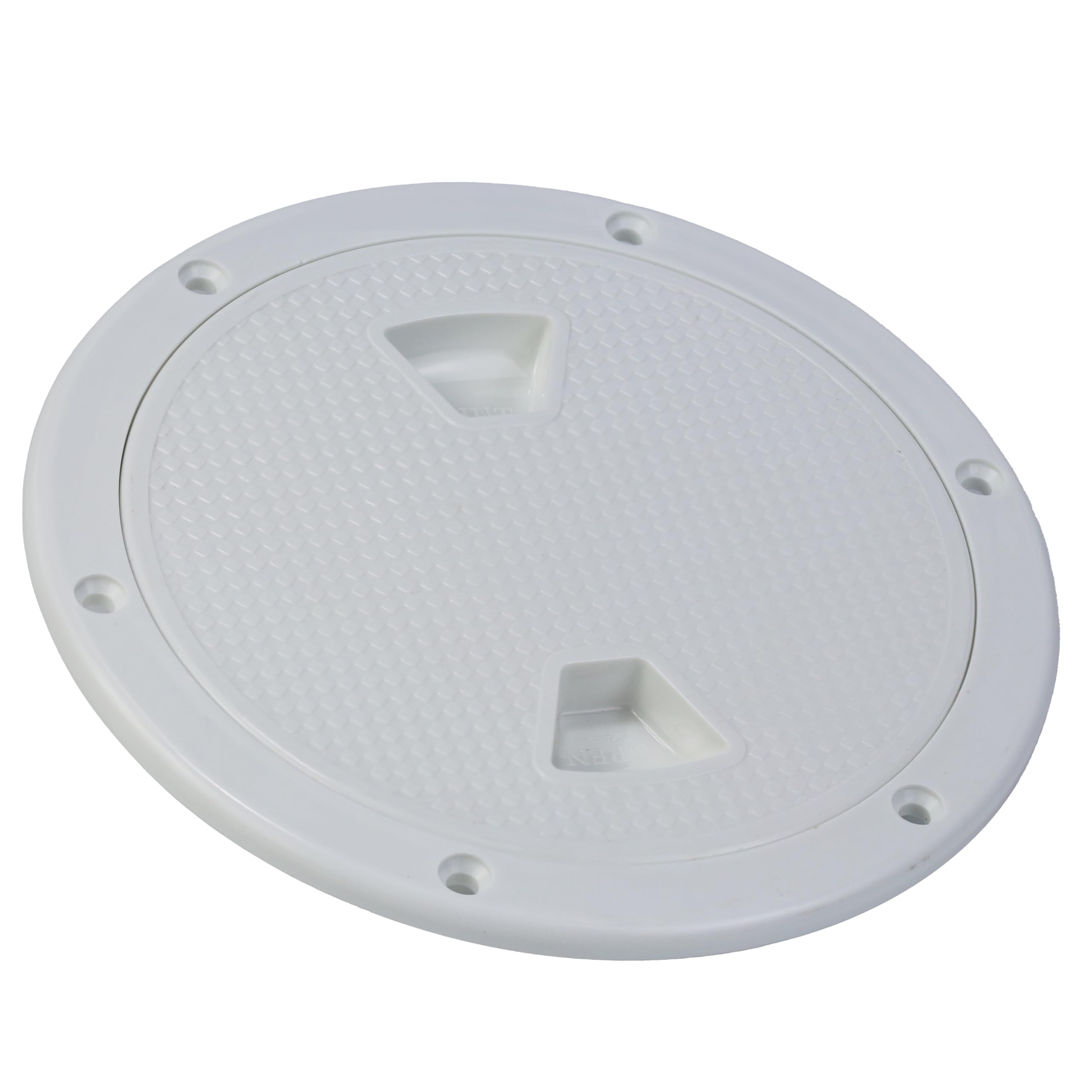 PLOOTA Marine Boat Round Deck Hatch Cover - Non-Slip Waterproof Inspection Plate Access for Kayak, Yacht, Sailboat - Detachable Water-Tight Lid with Screws Included - Perfect for Marine Maintenance & Storage Access