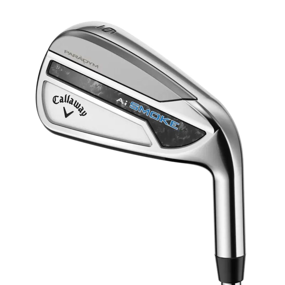Callaway Paradym Ai Smoke #4 Iron Steel Regular Right Hand Golf Club - High Performance Golf Iron for Men, Perfect for Mid-Handicap Players on Fairway Shots and Approach Play
