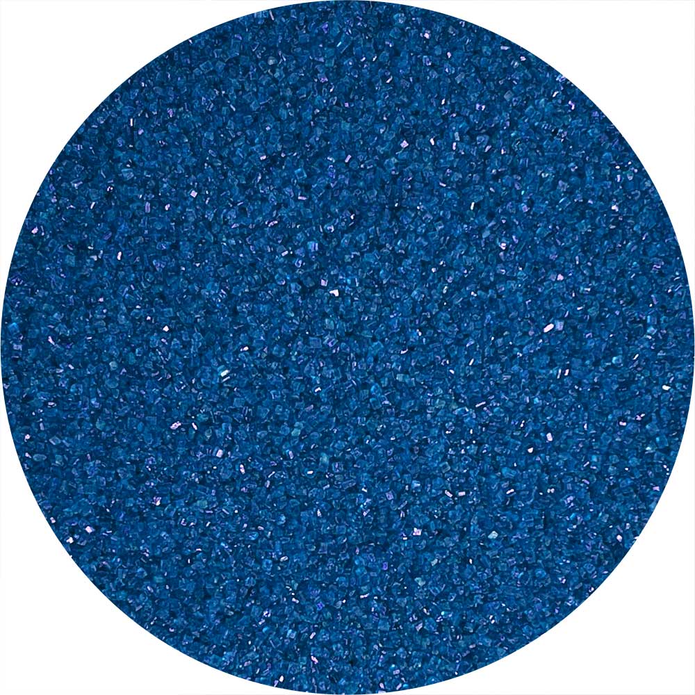 DecoPac Bulk Dark Blue Sanding Sugar | 33oz Tub | Edible Decor for Cakes, Cookies & Cupcakes | Perfect for Baking, Party Decorations & DIY Desserts