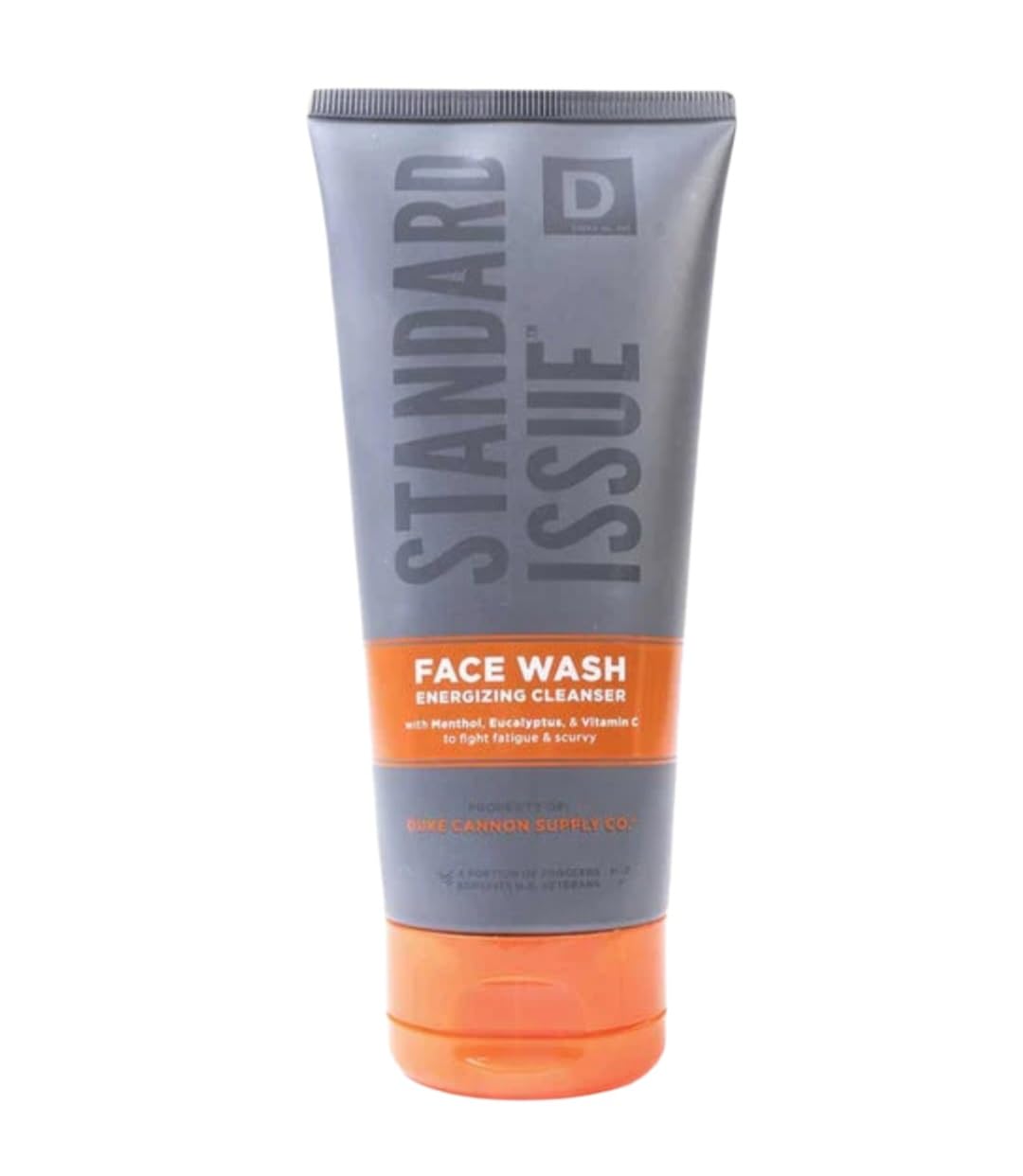 DukeCannon Standard Issue Daily Face Wash for Men - Energizing Cleanser 6 oz | Deep Cleansing & Refreshing | Perfect for Gym, Travel & Everyday Use