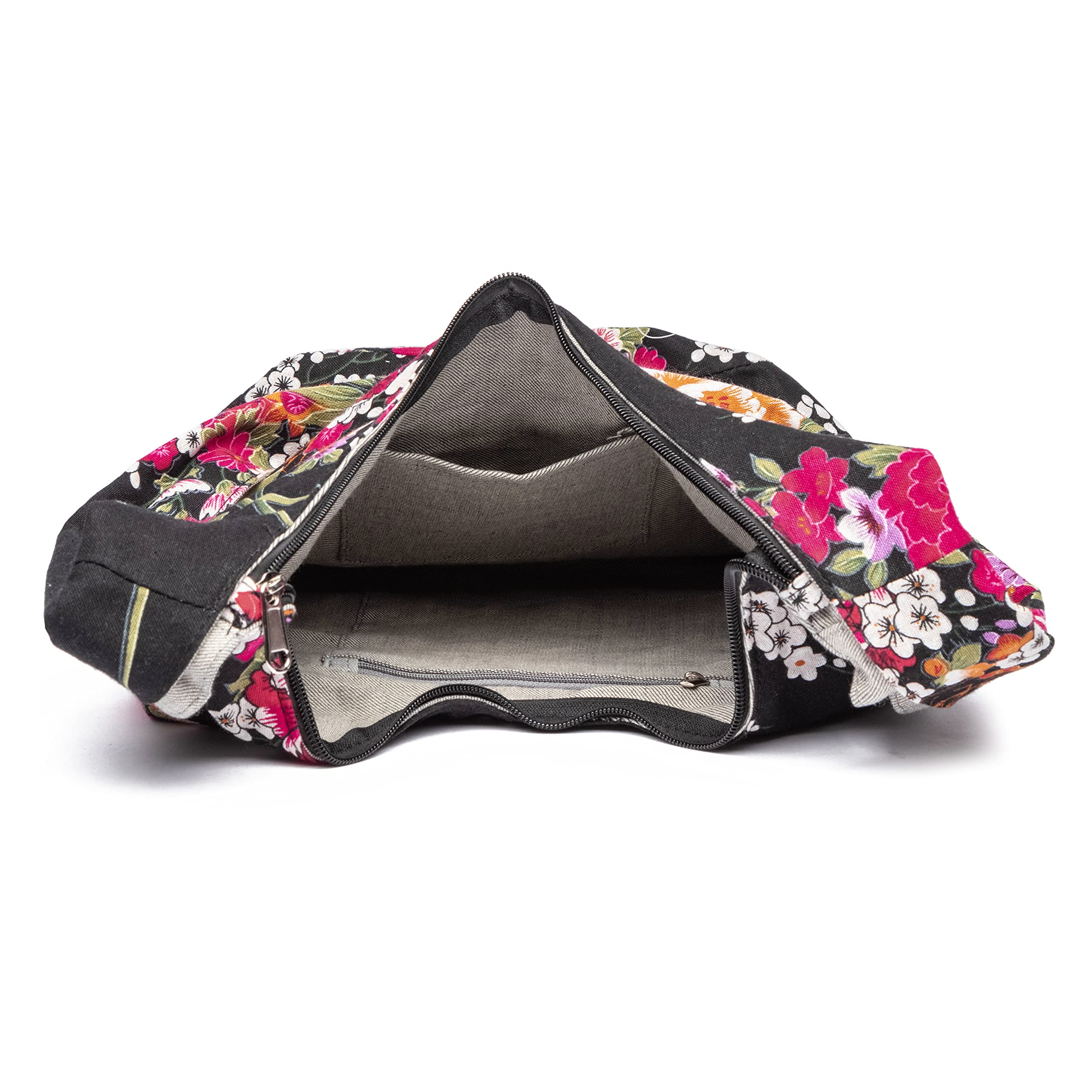 Stylish Women's Canvas Shoulder Bag - Bohemian Crossbody Purse with Animal Print for Everyday Use, Travel & Casual Outings