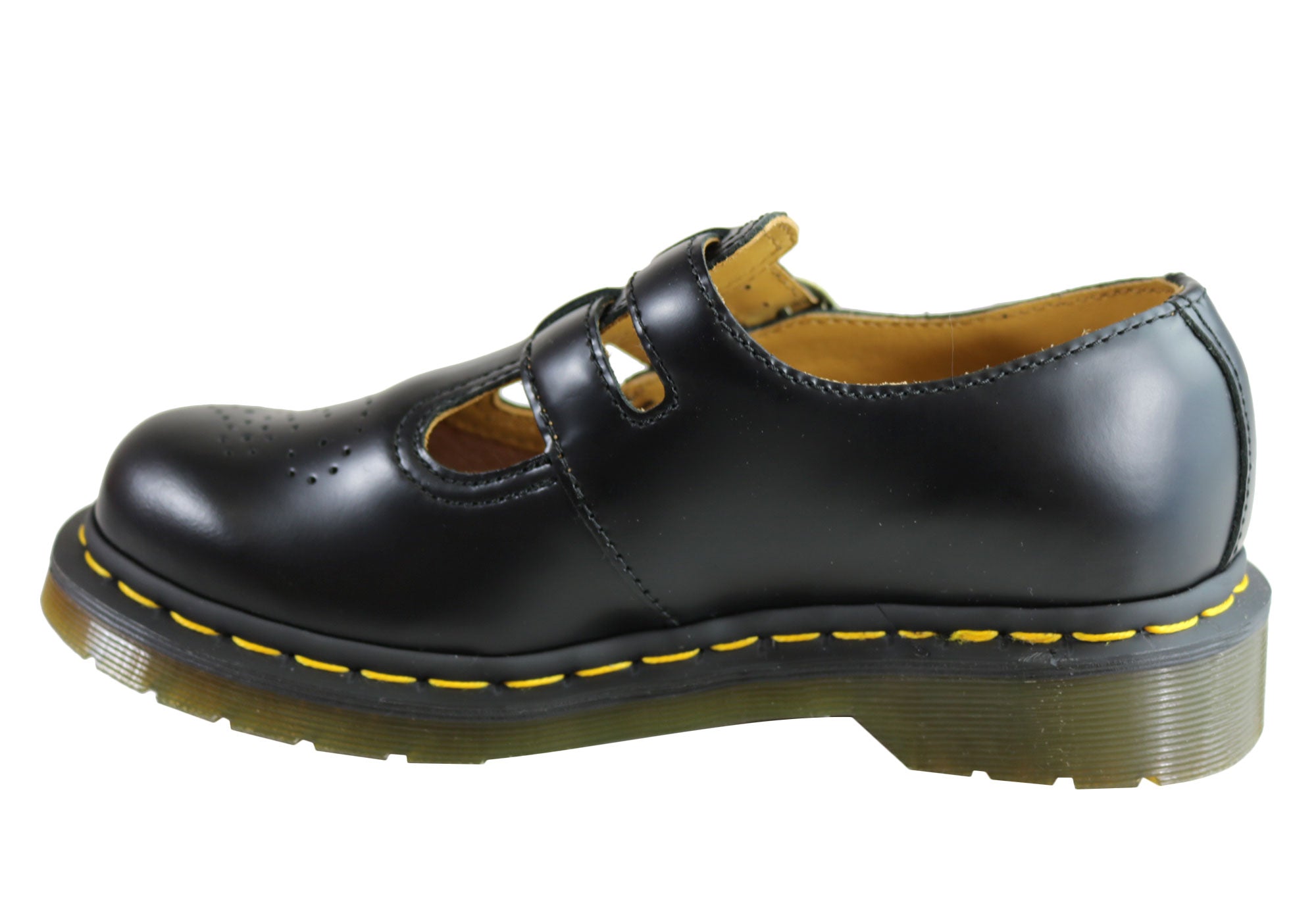 Dr. Martens Women's 8065 Mary Jane Shoes - Comfortable Leather Flat Shoes for Women | Perfect for Work, Casual Wear & Everyday Fashion