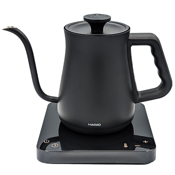 Hario Alpha Electric Kettle - Fast Boiling, Temperature Control, Stainless Steel - Perfect for Coffee, Tea & Home Brewing