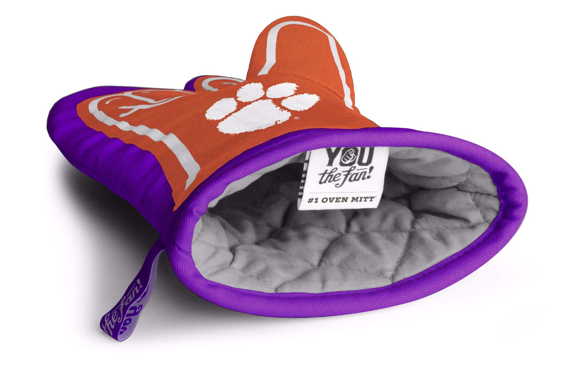 YouTheFan NCAA #1 Oven Mitt - Heat Resistant & Team Spirit Kitchen Glove for Baking, Grilling & Cooking - Perfect for College Sports Fans & Game Day Parties