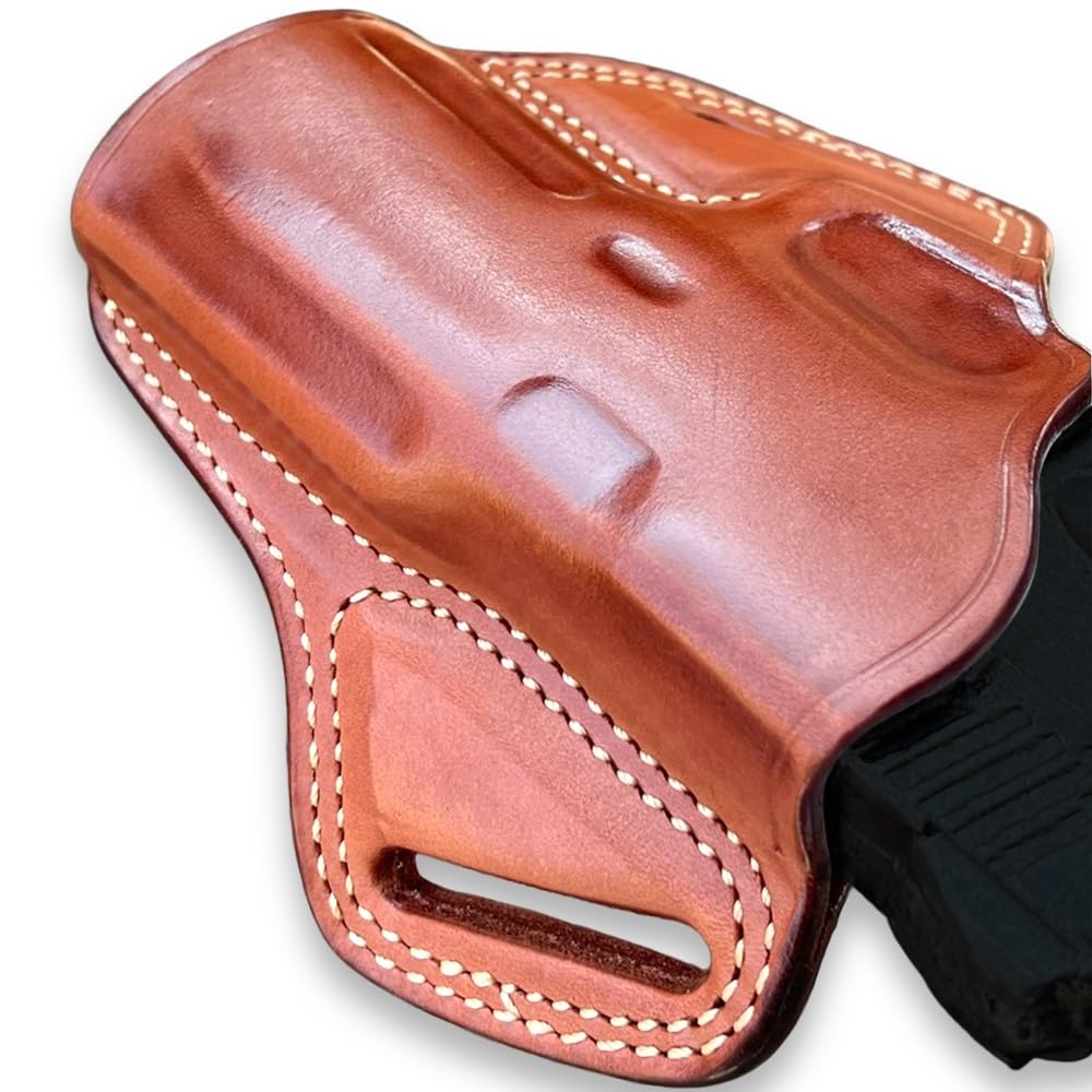 Premium Leather OWB Pancake Holster for Taurus G3 9mm 4