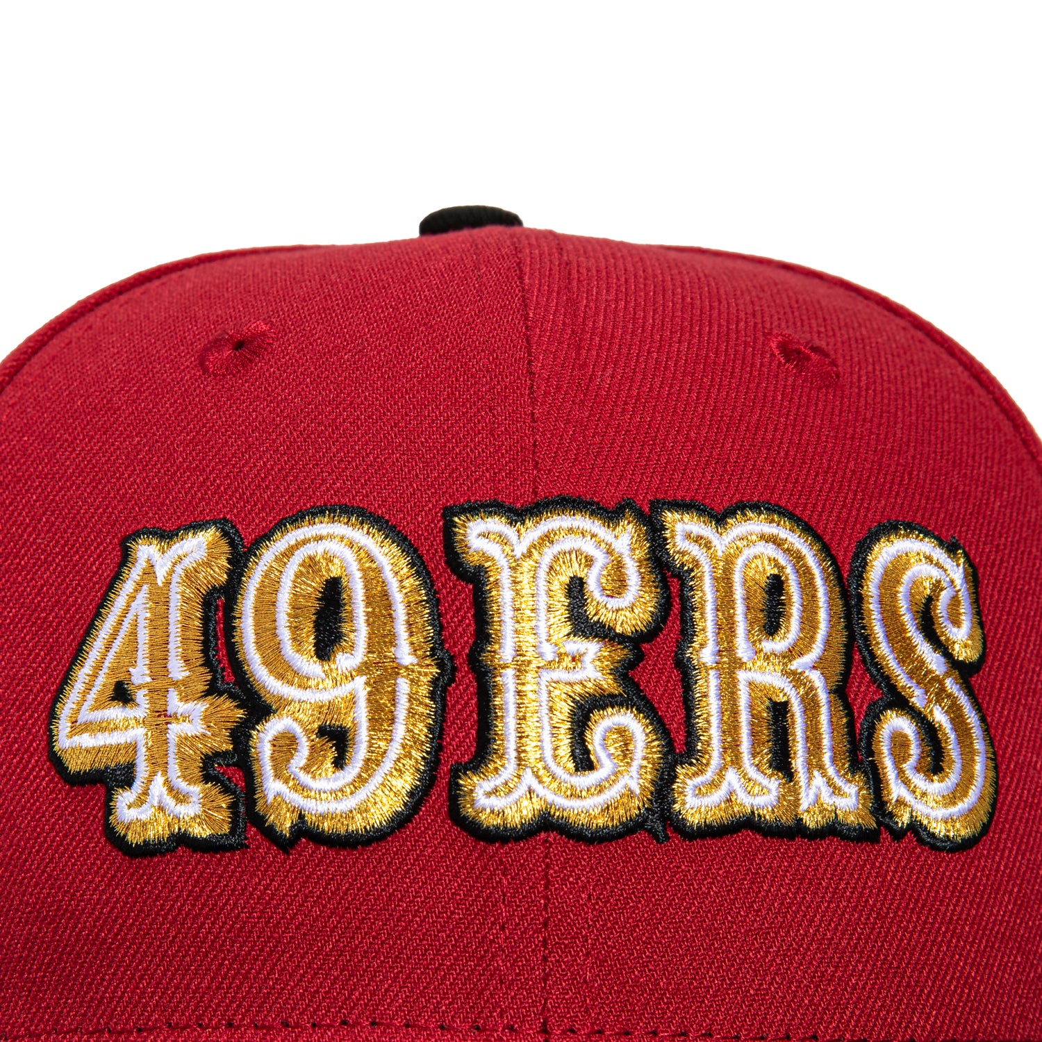 New Era 59Fifty San Francisco 49ers 60th Anniversary Patch Snapback Hat - Cardinal & Black - Official NFL Licensed Cap for Men & Women - Perfect for Football Games, Fan Gear & Streetwear Fashion