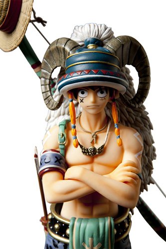 One Piece Luffy Animal Version Figure - Door Painting Collection - Anime Statue for Fans & Collectors - Perfect for Home Decor, Office Display, and Anime Merchandise Collection