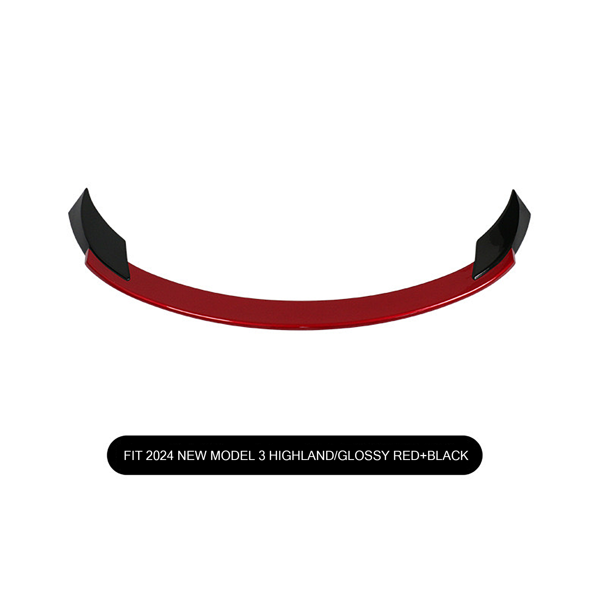 High-Performance Sporty Rear Spoiler for Tesla Model 3 & 2024+ Model 3 Highland - Aerodynamic Carbon Fiber Design - Perfect for Street Racing & Car Enthusiasts (EU Market Exclusive)