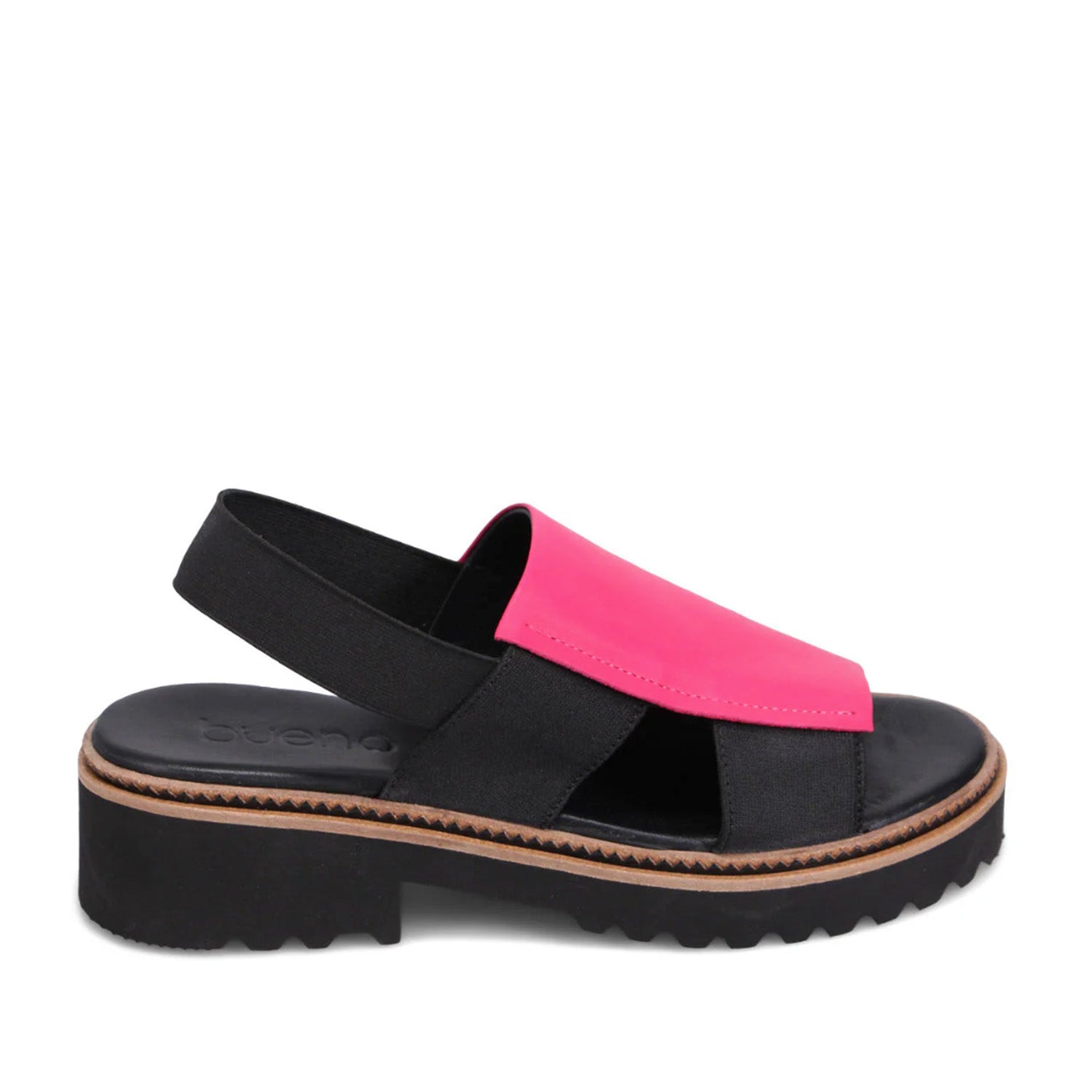 Bueno Women's Amy High Heel Sandals in Hot Pink - Elegant & Comfortable for Parties, Weddings & Evening Events